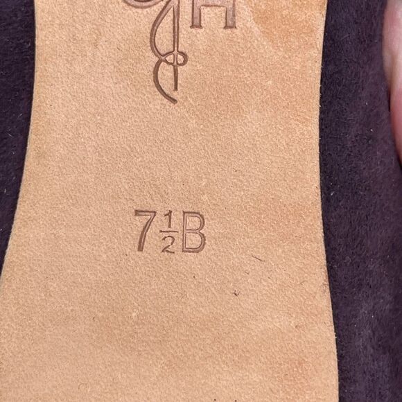 Cole Haan Women's Air Talia 95 Pump Slip On Heels Suede Violet Size 7.5B - Picture 9 of 11